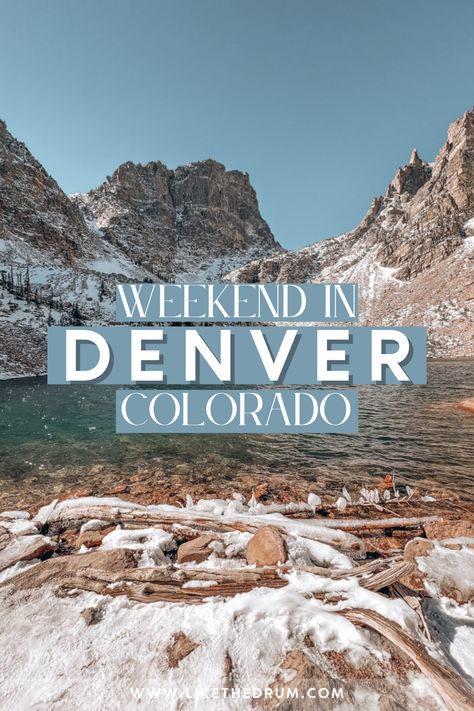 Denver Itinerary - How to Spend 3 Days in Denver - LIKE THE DRUM Denver Itinerary, Weekend In Denver, Visit Denver, Colorado Travel Guide, Visit Colorado, Denver City, Colorado Vacation, Colorado Hiking, Colorado Travel