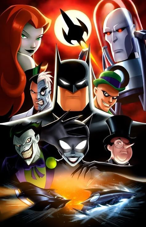 Connor Macgregor, Batman Prints, Batman And Villains, The Batman 2004, The New Batman Adventures, New Batman Adventures, Batman Adventures, Dark Knight Trilogy, Gotham Villains