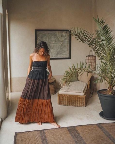 56468d5607a5aaf1604ff5e15593b003 Looks Hippie, Look Boho Chic, Color Block Maxi Dress, Estilo Hippie, Bohemian Maxi, Mode Boho, Couture Mode, Bohemian Maxi Dress, Lace Bridal