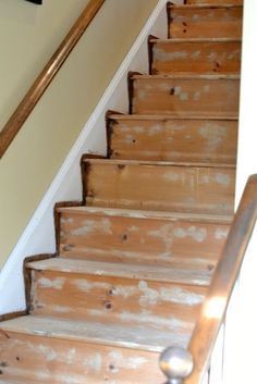 Removing Carpet From Stairs, Stairs Painted, Paint Stairs, Stairs Makeover Design, Diy Stairs Makeover, Stairs Makeover Ideas, Removing Paint, Stairs Renovation, Homemade Toilet Cleaner