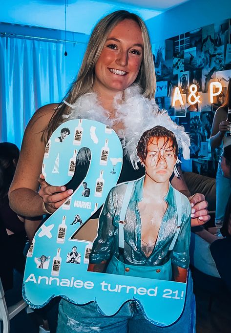 Harry Styles 21st Birthday Sign, 21st Birthday Necklace Sign, 21 Bday Sign Ideas, 21st Bday Signs, 21 Birthday Necklace Sign, 21 Bday Sign, 21st Birthday Sign Ideas, Sign Night 21st Birthday, 21st Sign Night