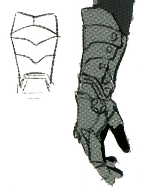 Cosplay Design Sketches, Armor Anatomy, Mid Evil Armor, Armor Sketch, Armor Art Reference, Netherite Armor Drawing, Drawing Armor Reference, How To Draw Gauntlets, Armour Character Design