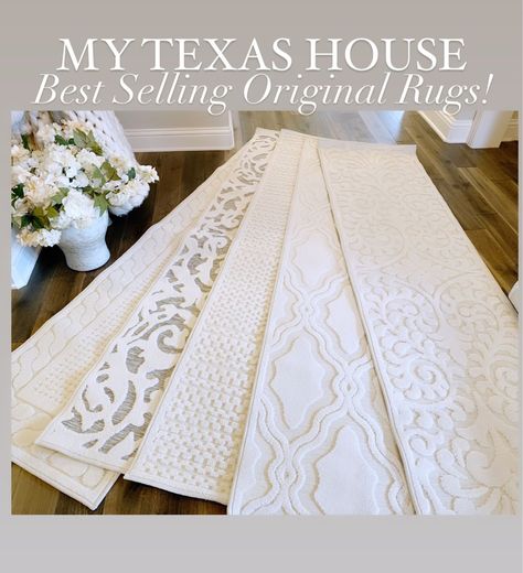 My Texas House Lady Bird Area Rug curated on LTK My Texas House Rug, Shabby Chic Rugs, Texas Kitchen, Shabby Chic Rug, Bird Rug, My Texas House, Texas House, Cotton Blossom, Texas Homes