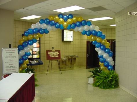 Three Color Balloon Arch. Florence Civic Center Balloon Arches, Balloon Ideas, Poodle Skirt, Civic Center, Balloon Columns, Balloon Arch, Three Color, Balloon Decorations, Hanukkah Wreath