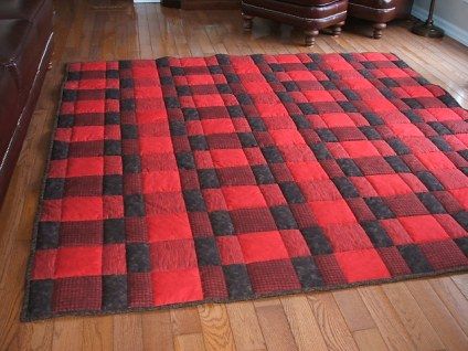 Woodland Quilts, Manly Quilts, Masculine Quilts, Plaid Quilts, 4 Patch Quilt, Rag Quilts, Flannel Quilts, Tshirt Quilt, Plaid Quilt