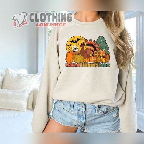 Happy Hallothanksmas Shirt, Halloween Thanksgiving Christmas T- Shirt, Hallothanksmas Party Shirt, Halloween Party Sweateshirt, Holiday Gifts Check more at https://clothinglowprice.com/product/happy-hallothanksmas-shirt-halloween-thanksgiving-christmas-t-shirt-hallothanksmas-party-shirt-halloween-party-sweateshirt-holiday-gifts/ Hallothanksmas Shirt, Tshirt Quotes, Happy Hallothanksmas, T Shirts With Sayings, Thanksgiving Christmas, Party Shirts, Christmas Tshirts, Halloween Party, Holiday Gifts