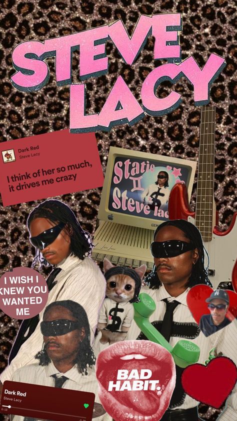 Steve lacy lovers Wallpaper Steve Lacy, Steve Lacy Aesthetic Wallpaper, Aesthetic Steve Lacy, Steve Lacy Aesthetic, Sick Wallpapers, Steve Lacy, Music Taste, Drive Me Crazy, Graffiti Drawing