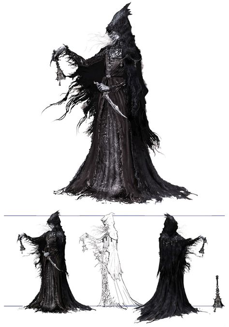 Bell Ringer Art - Bloodborne Art Gallery Bloodborne Characters, Bloodborne Concept Art, Dark Souls Concept Art, Bloodborne Art, Bloodborne, Concept Art Character, Soul Art, Medieval Fantasy, Character Designs