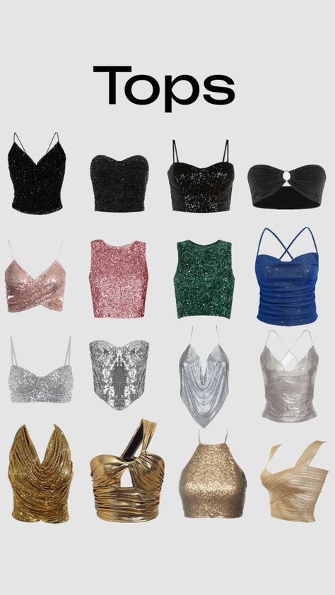 Ootd Soiree, Fete Outfits, Classic Party Outfit, Euphoria Party Outfits, Outfit Anniversaire, Euphoria Themed Party Outfits, Sweet 16 Outfit Ideas, Outfit Soirée, Glitter Party Outfit