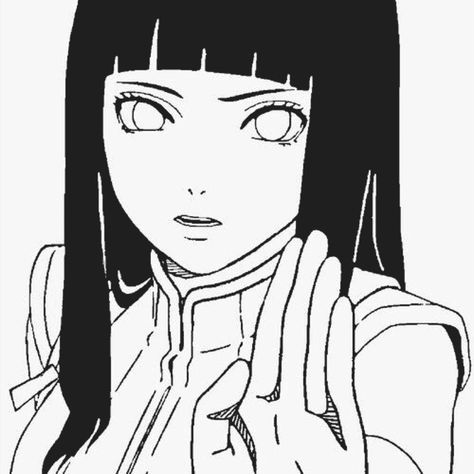 Hinata Black And White, Hinata Hyuga, Naruto Shippuden, Naruto, Black And White, Anime, White, Black