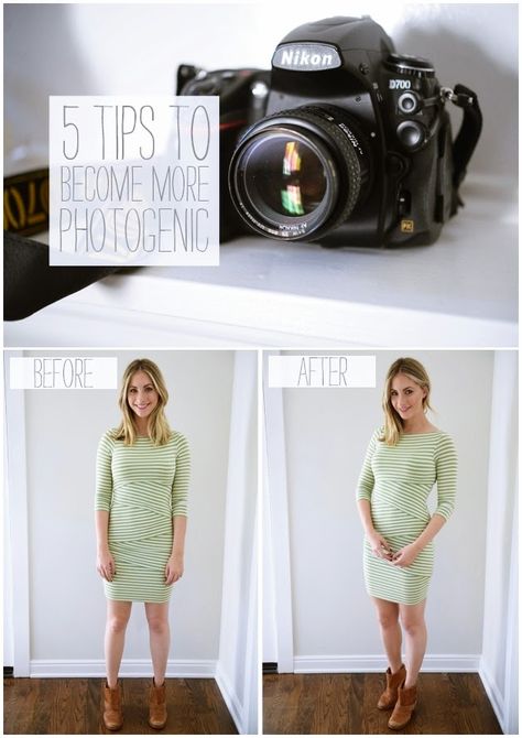 5 Tips & Tricks To Becoming More Photogenic Become Photogenic, Not Photogenic, Photo Hacks, Posing Tips, Photography Education, Modeling Tips, Photography 101, Eye Photography, Camera Hacks