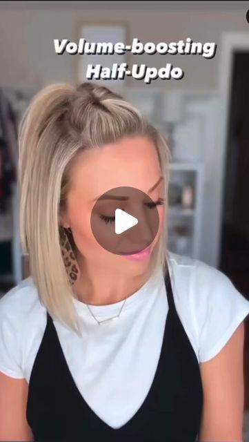 Hairstyles For Short Hair For Work, Work Hairstyles For Short Hair, Short Hair Updo Easy, Fixing Short Hair, Easy Hair Dos, Half Up Half Down Short Hair, Short Hair Updo Tutorial, Easy Work Hairstyles, Future Hairstyles