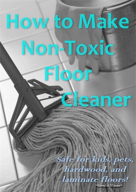 How to make homemade non-toxic floor cleaner. Safe for kids, pets, hardwood, and laminate floors #greenliving #zerowaste #ecofriendly #homemade #frugal #frugalliving Pet Safe Floor Cleaner, Floor Cleaner Recipes, Homemade Floor Cleaners, Diy Floor Cleaner, Homemade Cleaning Recipes, Homemade Cleaners, Chemical Free Cleaning, Housekeeping Tips, Homemade Cleaning