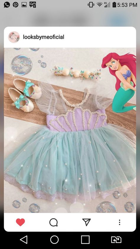 Mermaid Birthday Outfit, Ariel Party, Mermaid Birthday Party Decorations, Mermaid Theme Birthday Party, Mermaid Theme Party, Little Mermaid Birthday, Mermaid Theme Birthday