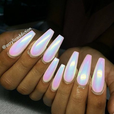 Gambling Room, Ombre Chrome, Ombre Chrome Nails, Opal Nails, Pink Chrome Nails, Chrome Nails Designs, Nails Ombre, Kiss Nails, Pink Chrome