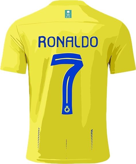 Amazon.com: Ronaldo 7# Al NASSR Home Soccer Jersey 2023/24 (Large) Yellow : Clothing, Shoes & Jewelry Ronaldo Jersey, Yellow Clothing, Us Soccer, Mens Soccer, Soccer Jersey, Ronaldo, Shoes Jewelry, Fashion Branding, Soccer