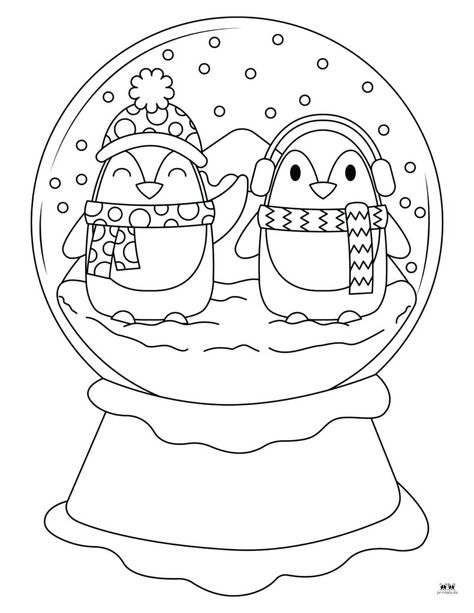 While you can't shake these ones, these snow globe coloring pages and templates will still provide plenty of fun for your little ones! 100% FREE! Coloring Pages January, Snowglobe Coloring Page, Snow Globe Coloring Pages Free Printable, Snow Globe Coloring Page, January Coloring Pages For Kids, December Coloring Pages Free Printable, January Coloring Pages Free Printable, Winter Coloring Pages Free Printable, Snow Coloring Pages