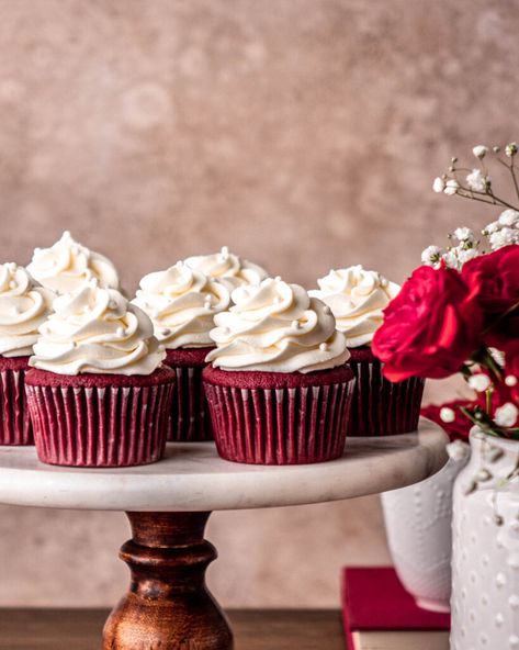 Best Red Velvet Cupcakes, Cake Truffles Recipe, In Bloom Bakery, Bloom Bakery, Red Velvet Cupcakes Recipe, Fluffy Cupcakes, Best Chocolate Cupcakes, Cupcake Cream, Red Velvet Recipes