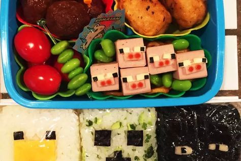 Bento Box, Minecraft, Lunch Box, Lego