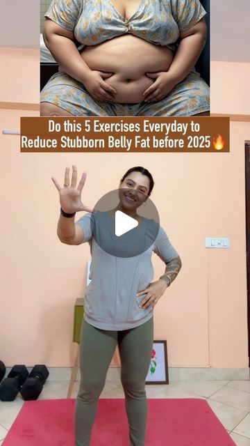 Tanusree Srcd on Instagram: "5 super easy standing exercises for belly fat🔥loss before 2025🌈 #belly #bellyfat #exercise #homeexercises #workoutroutine #homeworkout #yoga #weightlosstips #coreworkout #workoutathome #womenempowerment #momlife #fitness #fitnessmotivation #yogainspiration #fitwomen #core #coreexercises #livefitwithtanu" Lower Flat Belly Workout, Loss Belly Fat Fast Exercise, Exercise Belly Fat For Women, Weight Lifting For Belly Fat Loss, Hanging Belly Fat Workouts, Standing Exercise For Flat Belly, Excersise For Belly Flat Stomach, Belly Fat Exercises For Women, Exercise For Leg