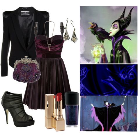 Maleficent Mal Outfits, Ship Outfits, Descendants Outfits, Riverdale Outfits, Villain Dresses, Disney Character Outfits, Disney Fits, Disney Clothing, Character Fashion