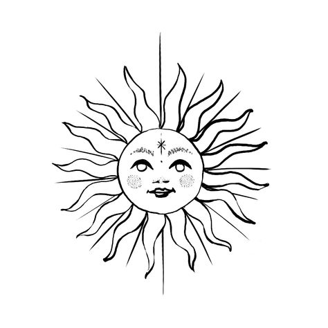 Sun Tattoo Design, Sun Tattoo Designs, Sun Tattoo, For My Friend, Tattoos Ideas, Cute Tattoos, Tattoo Design, My Friend, Tattoo Designs