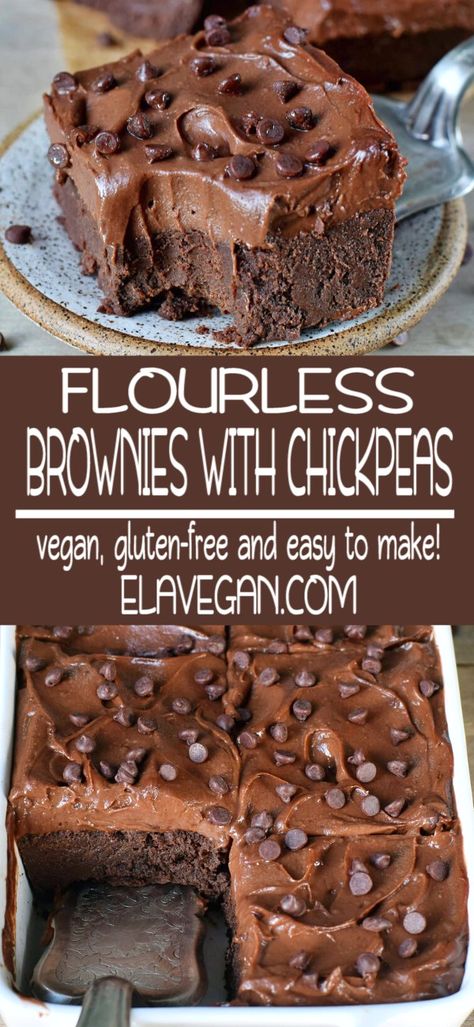 Sweet Potato Frosting, Patisserie Vegan, Flourless Brownies, Low Carb Brownies, Vegan Brownies, Low Carb Snack, Dessert Aux Fruits, Cake Vegan, Oreo Dessert