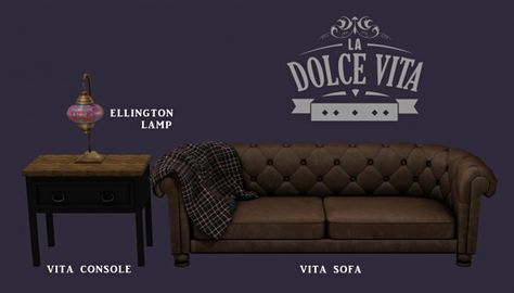 Leo 4 Sims: Dolce Vita • Sims 4 Downloads Leo Sims Sims 4 Cc, Sims 4 Cc Leather Couch, Leosims Sims 4, Sims 4 Leather Couch, Dot Face Paint, Sims 4 Cc Objects, Leo Sims, Ts4 Mods, Suede Sofa