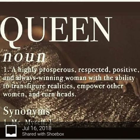 Queen Of Everything, Word Definitions, Queen Quotes, I Am A Queen, Woman Quotes, Great Quotes, True Quotes, Favorite Quotes, Athleisure