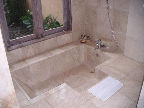 Sunken Bath, Sunken Bathtub, Sunken Tub, Bathtub Shower Combo, Bath Pictures, Bathroom Shower Panels, Diy Bathtub, Modern Bathtub, Bathtub Remodel