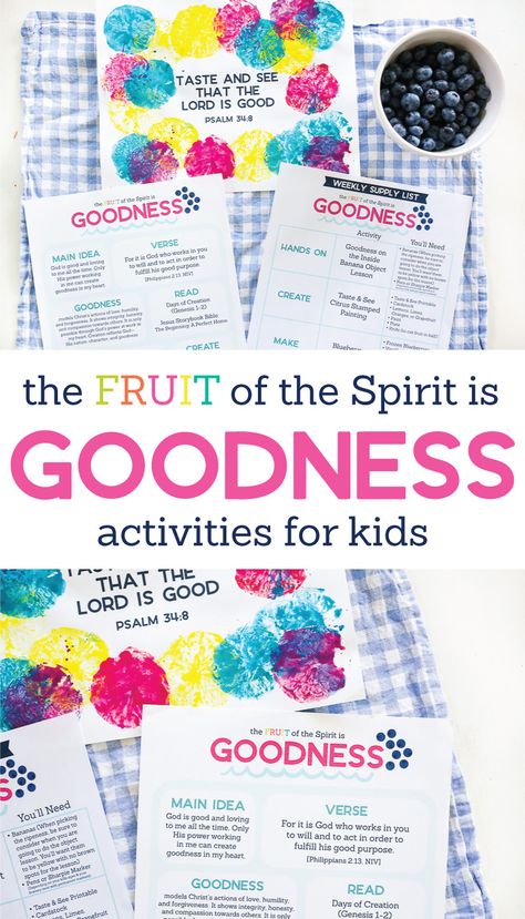 Fruit Of Spirit Preschool, Goodness Fruit Of The Spirit Craft, Fruit Of The Spirit Goodness Lesson, Goodness Craft Fruit Of The Spirit, Love Preschool Activities, Fruit Of The Spirit Love Craft, Fruits Of The Spirit Lessons For Kids, Fruit Of The Spirit Craft For Kids, Goodness Fruit Of The Spirit