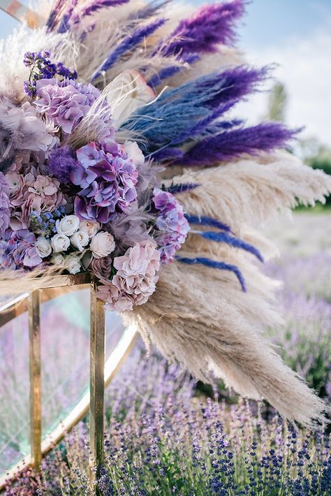 Wedding flowers Crimea Lavender Beach Wedding, Boho Wedding Theme, Boho Beach Wedding, Family Board, Dried Bouquet, 11k Followers, Beach Destination Wedding, Lavender Wedding, Decor Table