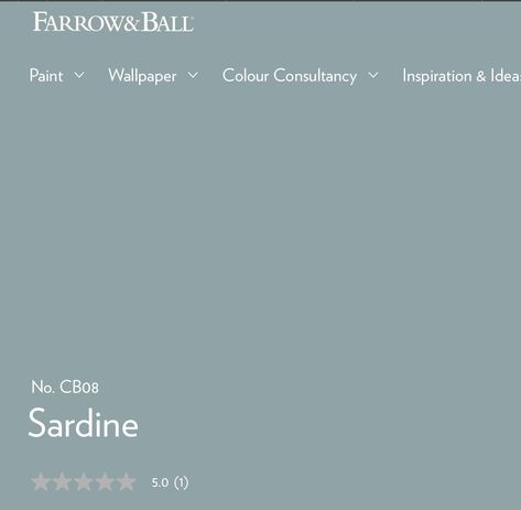 Farrow And Ball Selvedge Kitchen, Farrow And Ball Sardine, Sardine Farrow And Ball, Farrow And Ball Blue Gray, Farrow And Ball Inchyra Blue, Inchyra Blue, Mudroom Design, Farrow And Ball Paint, Favorite Paint Colors