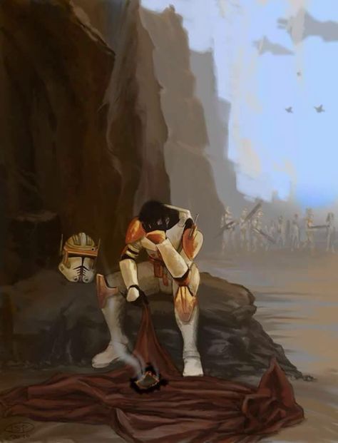 Order 66 aftermath Commander Cody, Clone Wars Art, Star Wars Trooper, Clone Troopers, Star Wars Wallpaper, Star Wars Artwork, Star Wars Images, Star Wars Fan Art, Star Wars Pictures