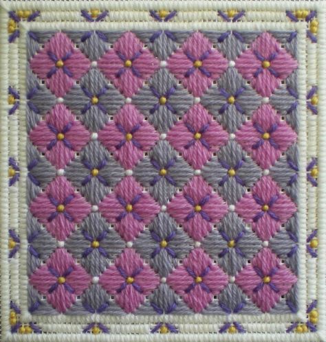 Needlepoint Borders, Tapestry Needlepoint, Stitched Paper, Bargello Patterns, Long Stitch, Bargello Needlepoint, Handwoven Bag, Plastic Canvas Coasters, Plastic Canvas Stitches