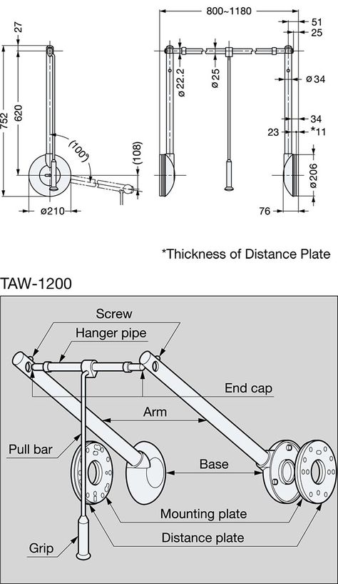 Sugatsune TAW Tallman Double Pull Down Closet Rod Line Drawing Pull Down Closet Rod, Pull Down Closet, 3d Max Tutorial, سلالم حلزونية, Apartment Closet, Apartment Closet Organization, Diy Steampunk, Closet Hacks, Walking Closet