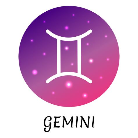 Gemini Logo Design, Gemini Purple, Gemini Element Sign, Gemini Images, Gemini Zodiac Sign Symbol, Gemini Stickers Printable, Gemini Signs, Tropical Zodiac, Scorpio Zodiac Tattoos