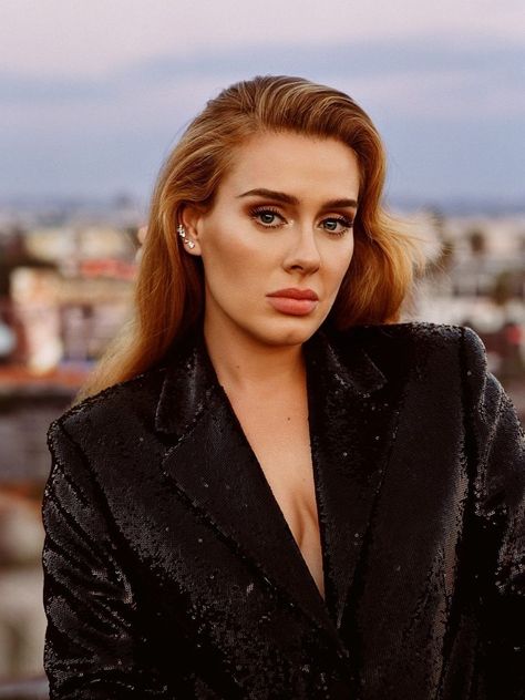 A never-before-seen photo from Adele's Vogue cover shoot. Photographed by Alasdair McLellan, styled by Tonne Goodman, Vogue, november 2021. #theman #her #adele #vogue #celebrity Adele Photos, Instagram Photoshop, White Pantsuit, Adele Adkins, Alasdair Mclellan, Rolling Stones Magazine, Vogue Covers, Modern Man, Adele