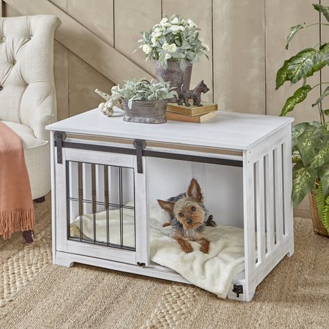 Wooden dog crate