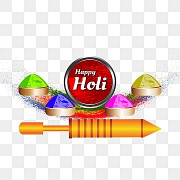 Holi Pichkari, Holi Colors, Festival Background, Golden Background, Holi Festival, Happy Holi, Painted Pots, Paint Stain, Free Vector Graphics