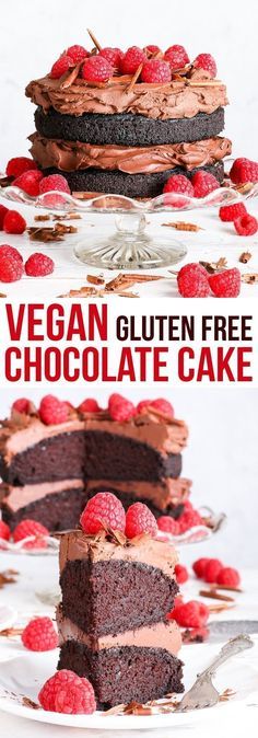 Gluten Free Vegan Cake, Loopy Whisk, Healthy Vegan Dessert, Vegan Gluten Free Cake, Dairy Free Chocolate Cake, Vegan Birthday, Cheesecake Vegan, Dessert Oreo, Vegan Gluten Free Desserts