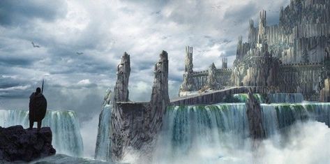 Concept Art World, Throne Of Glass Series, Power Metal, Building Art, Fantasy City, Fantasy Castle, Fantasy Places, Art Et Illustration, Throne Of Glass