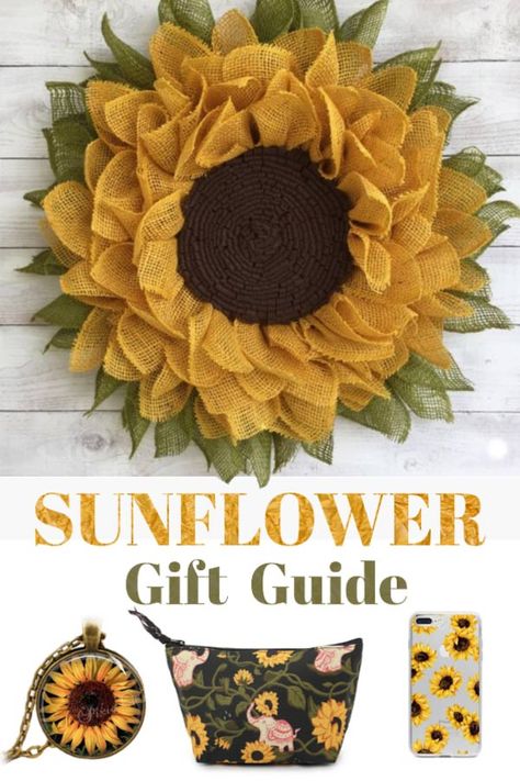 The Essential Gift Guide for Sunflower Lovers with everything to deck your home and garden. #sunflowers #giftideas Sunflower Gift Ideas, Buy Seeds, Sunflower Gifts, Home Vegetable Garden, Creative Gardening, Vegetable Gardening, Easy Garden, Growing Herbs, Gardening For Beginners