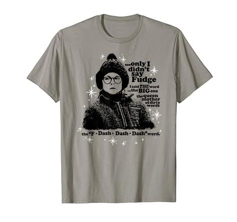 The Holiday Movie, Queen Mother, Christmas Story, Holiday Movie, Christmas Characters, A Christmas Story, Holiday Party, Fudge, Branded T Shirts