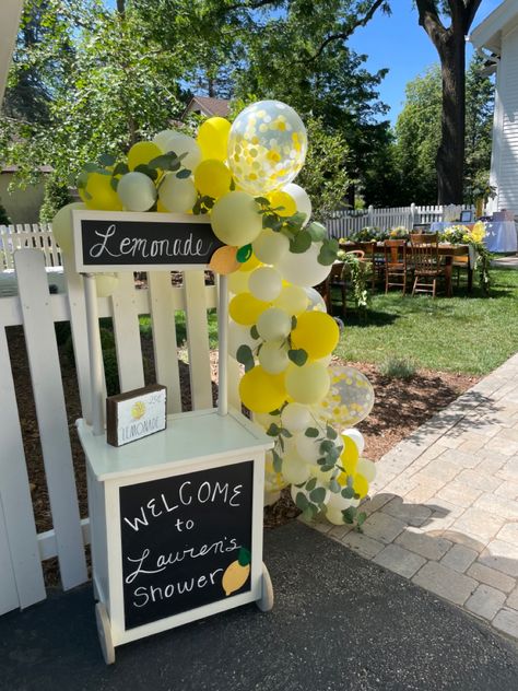 Lemon Theme Party Decorations Diy, Mommas Main Squeeze, I Found My Main Squeeze, Squeeze The Day Party, Bridal Shower Themes Lemon, Main Squeeze Shower Theme, Our Main Squeeze Baby Shower Theme, She Found Her Main Squeeze Decor, Mommy’s Main Squeeze