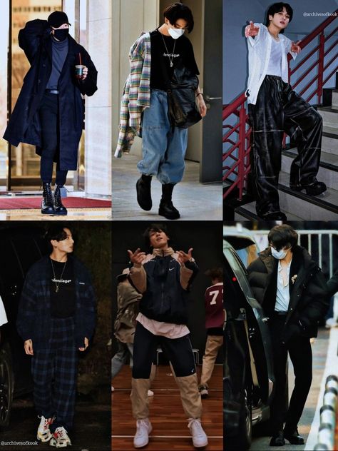 Jungkook Outfits Aesthetic, Jungkook Street Style, Jungkook Style Outfit Girl, Jungkook Fashion Style, Jungkook Style Outfit, Jungkook Outfit Inspired, Jungkook Outfits, Jungkook Fashion, Jungkook Style