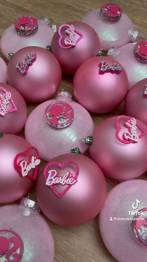 Antoinette Boston (@absholidaydecor) | Instagram profile Barbie Christmas Tree, Barbie Christmas Ornaments, Study Craft, Barbie Christmas, Pink Xmas, Pink Lifestyle, Barbie Theme, Barbie Mattel, Christmas Barbie