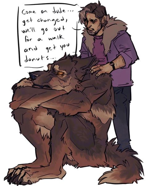 Werewolf Comic Art, Werewolf Oc Male, Werewolf Drawing, Werewolf Stories, Werewolf Aesthetic, Wolf Man, White Knight, Happy Man, Werewolf Art