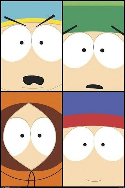 South Park Poster, Trey Parker, South Park Memes, South Park Anime, Eric Cartman, South Park Characters, Printable Posters, American Dad, Comedy Central