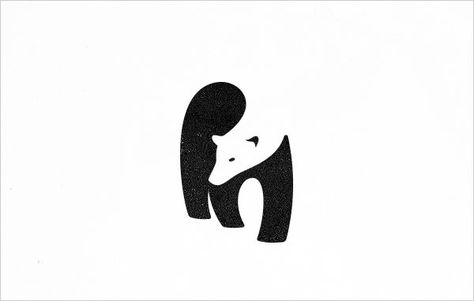 George Bokhua, Desain Merek, Bear Logo Design, Logo Design Negative Space, Negative Space Logos, Principles Of Design, Graphic Design Lessons, How To Make Logo, Logo Design Trends